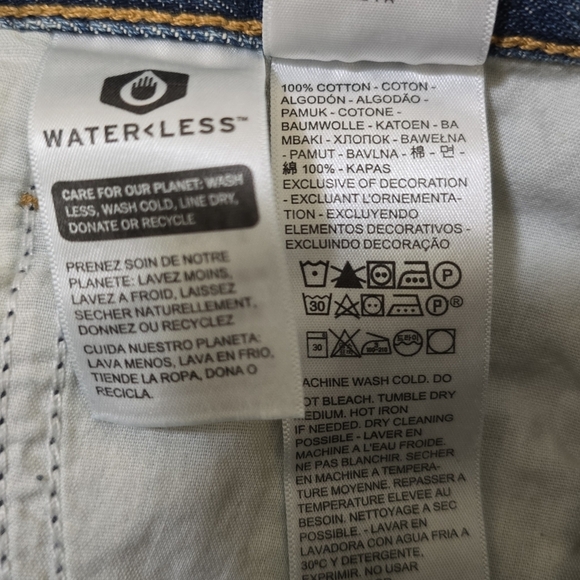 Levi's® Premium Baggy Dad Women Jeans Rigid Denim Size 23 Loose Fit 100% Cotton - Picture 10 of 10